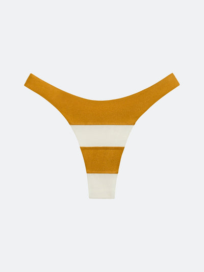 MONTAUK REVERSIBLE BIKINI BOTTOM - MARIGOLD