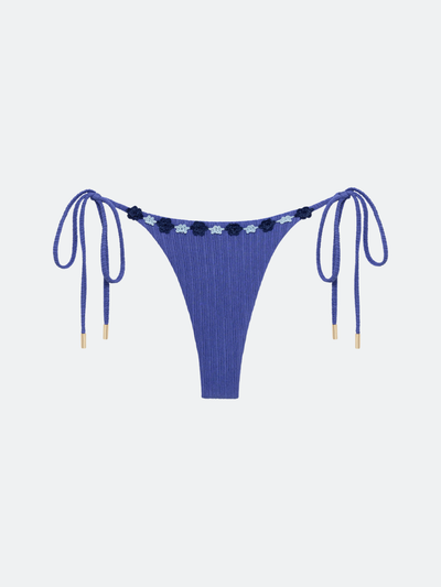 LA JOLLA CHEEKY BIKINI BOTTOM - BLUE SHELLS