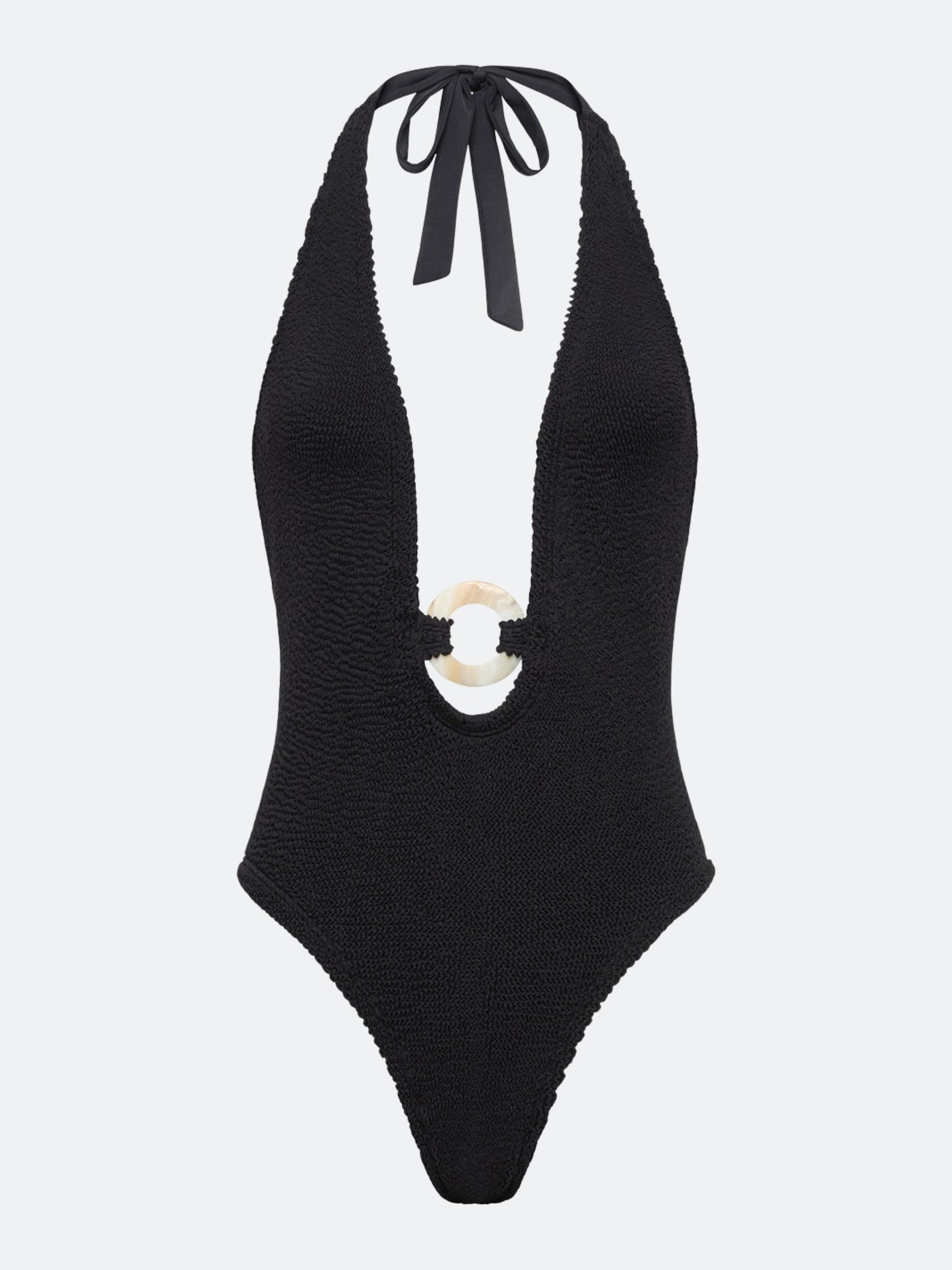 BALBOA DEEP PLUNGE ONE PIECE - BLACK