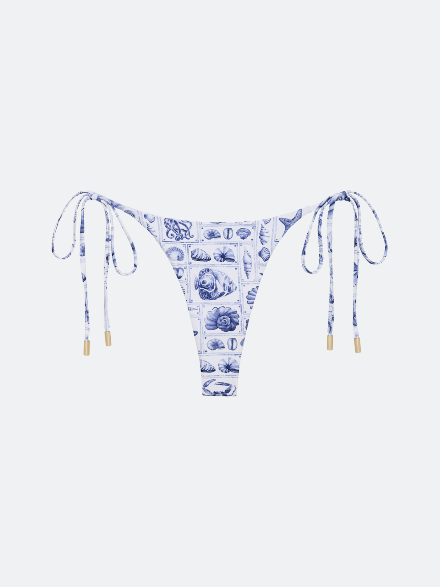 LA JOLLA CHEEKY BIKINI BOTTOM - SHELLS