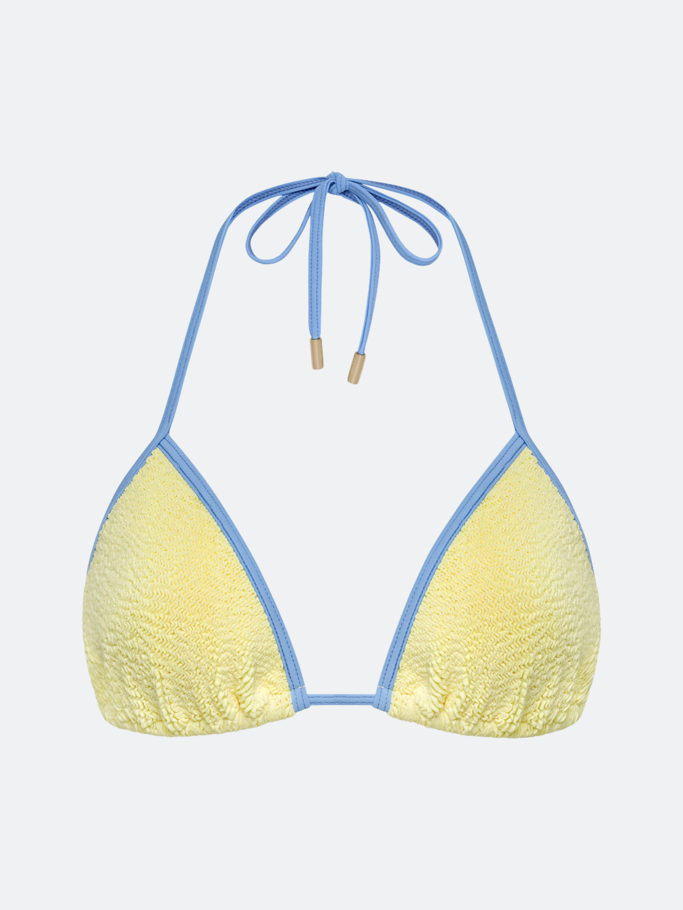 BALBOA TRIANGLE BIKINI TOP - BUTTER
