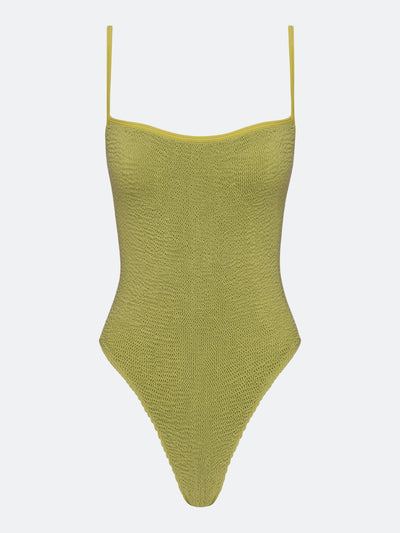 BALBOA THIN STRAP ONE PIECE - SAFFRON