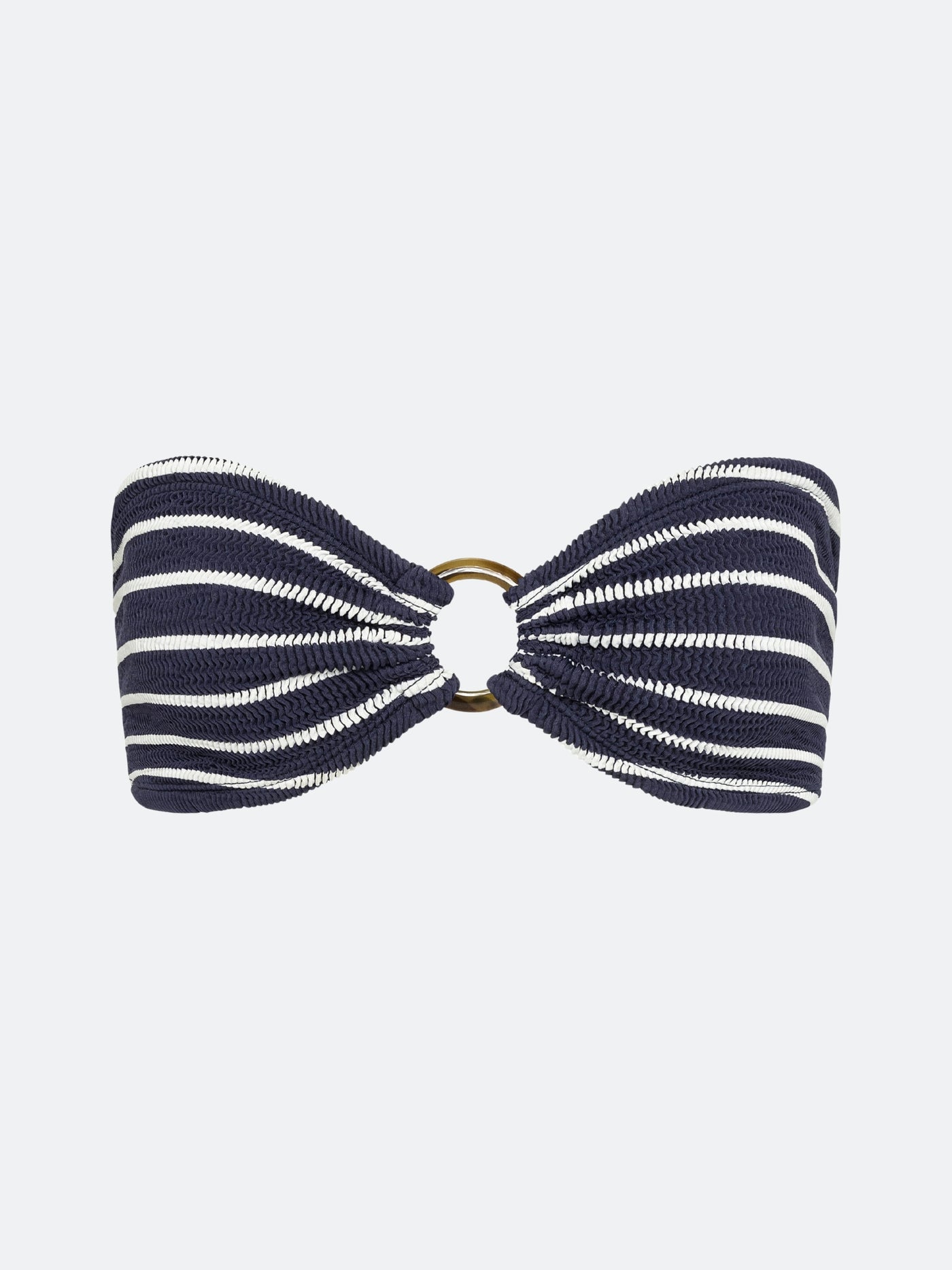 BALBOA O-RING BIKINI TOP - MIDNIGHT STRIPED