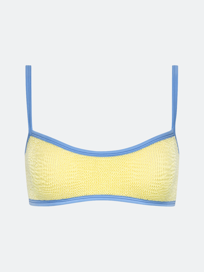 BALBOA BINDING BIKINI TOP - BUTTER