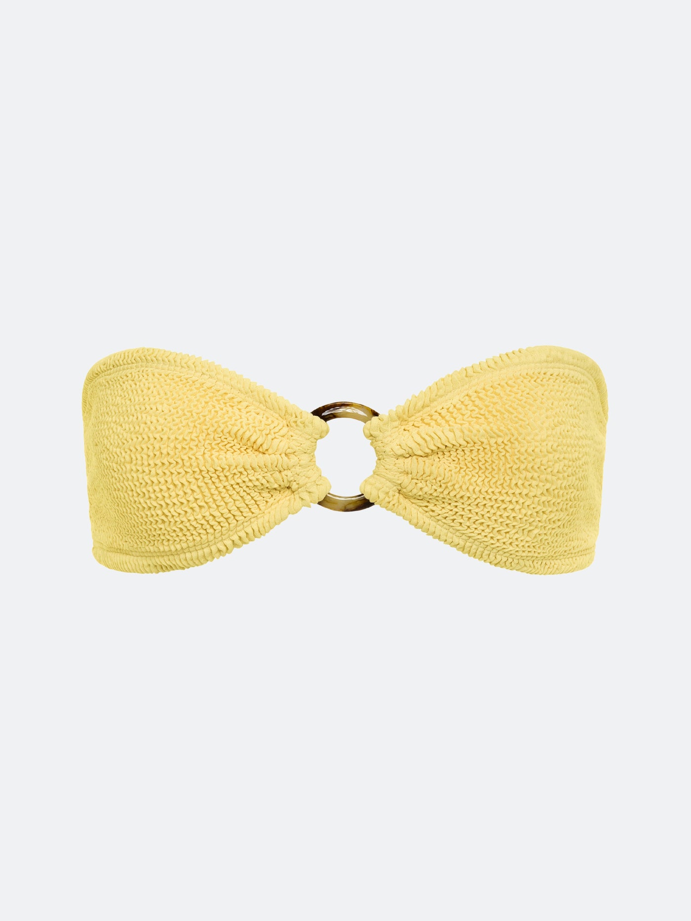 BALBOA O-RING BIKINI TOP - BUTTER