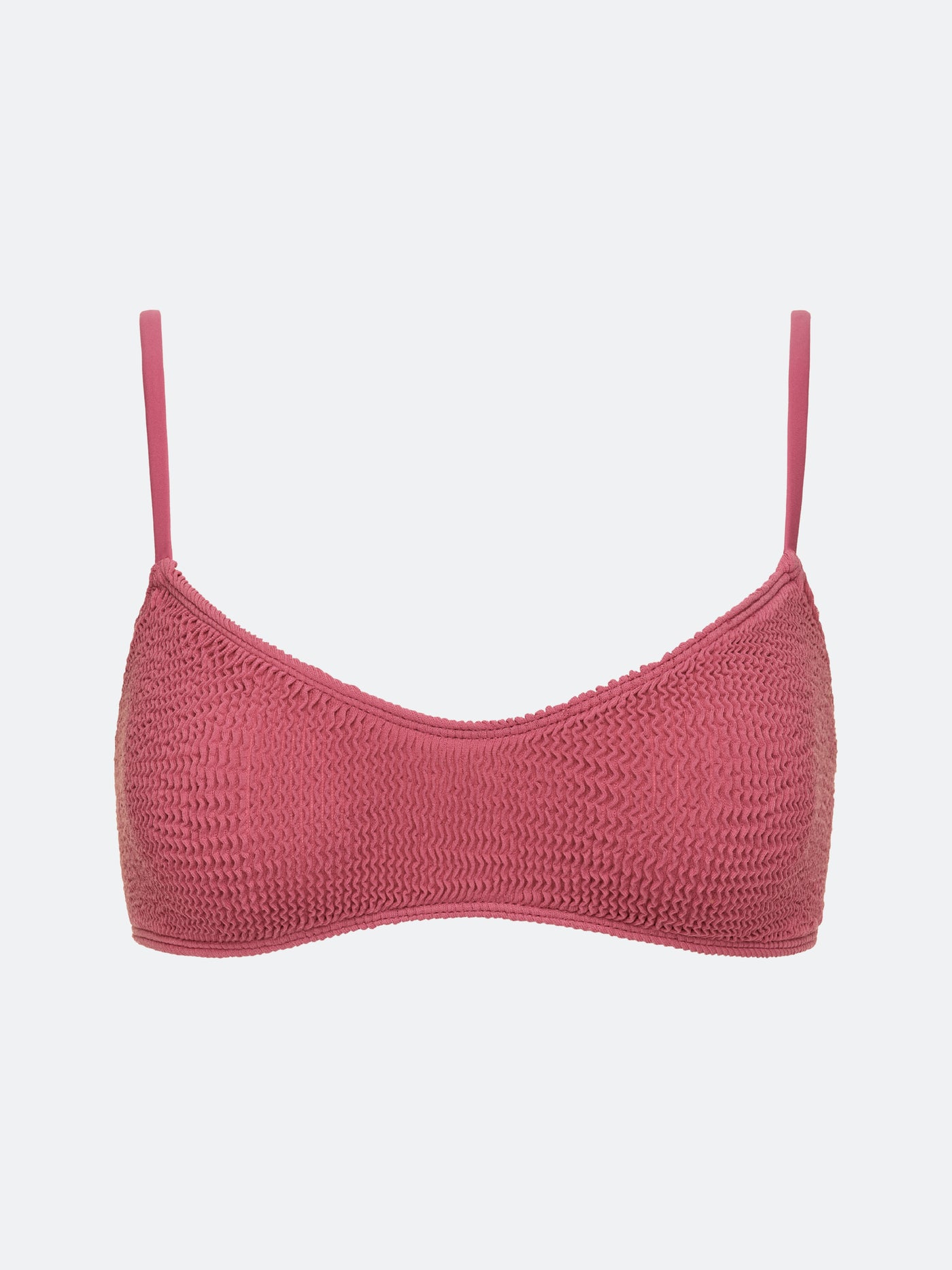 BALBOA LOW SCOOP BIKINI TOP - WINE