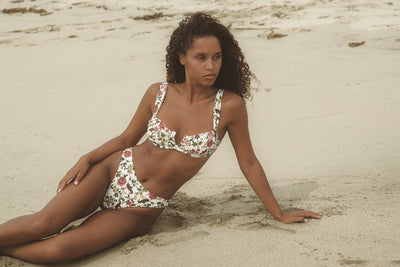 MAUI BIKINI TOP - AUTUMN BLOOM