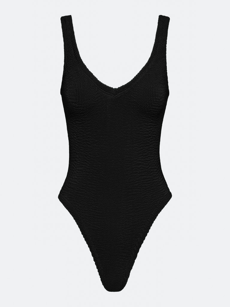 Elysiian One Size V Neck One Piece in Black – ELYSIIAN