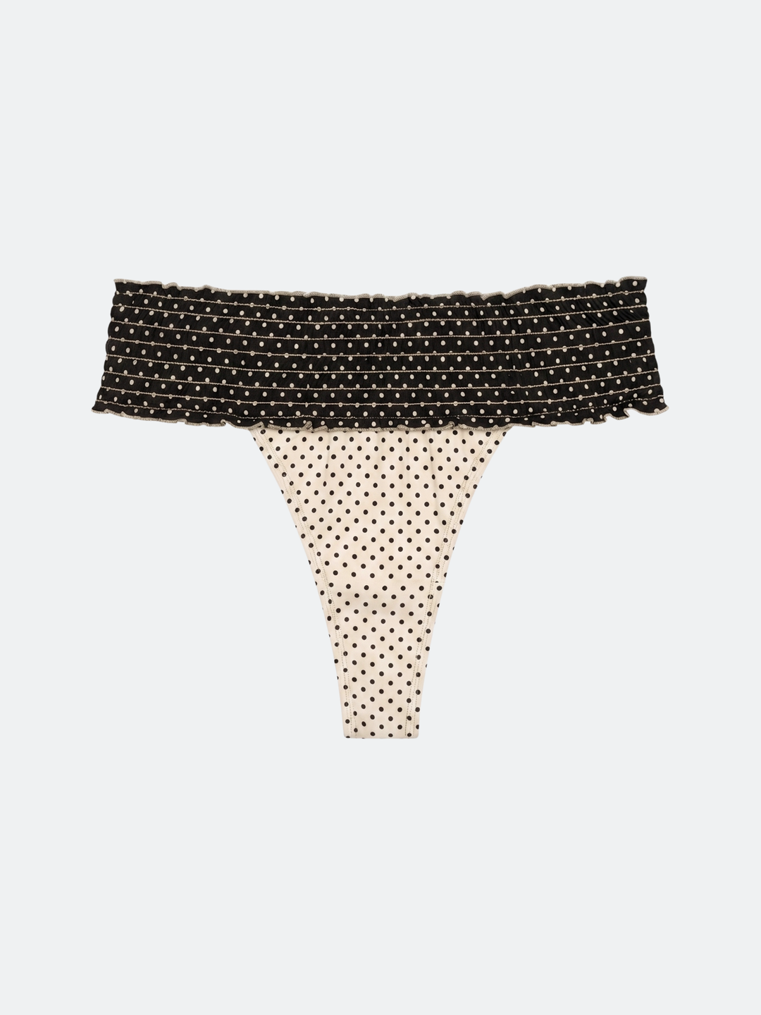 PROVENCE BIKINI BOTTOM - IVORY POLKA DOTS – ELYSIIAN